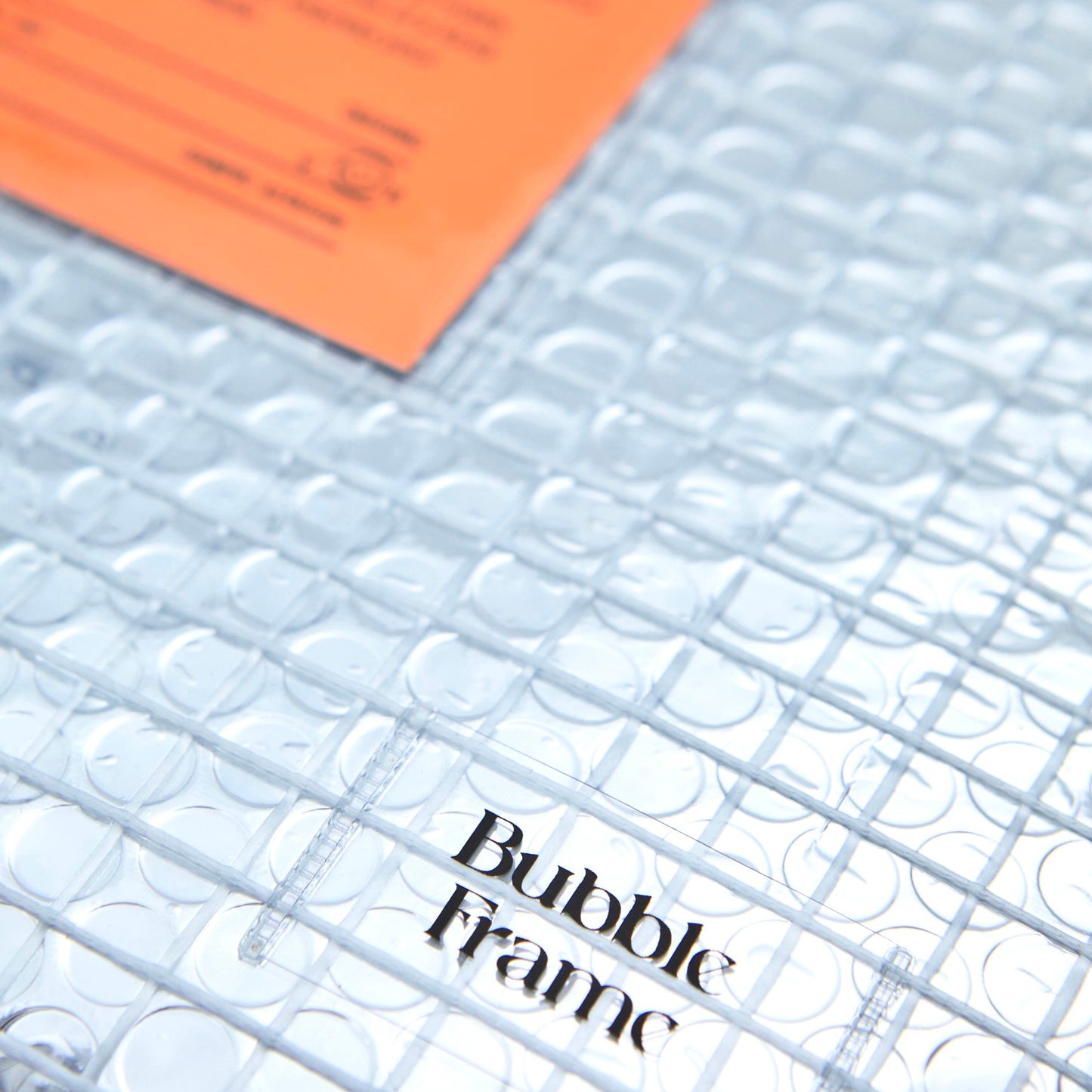 BUBBLE FRAME Metal Zip Case