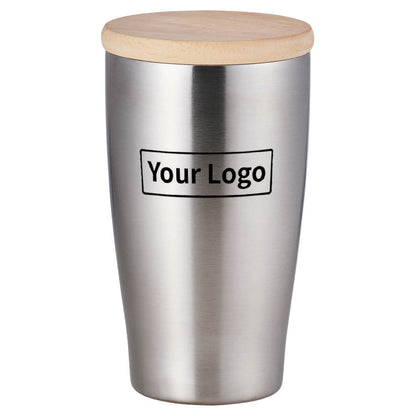 ウッドキャップ ステンレスタンブラー350ml