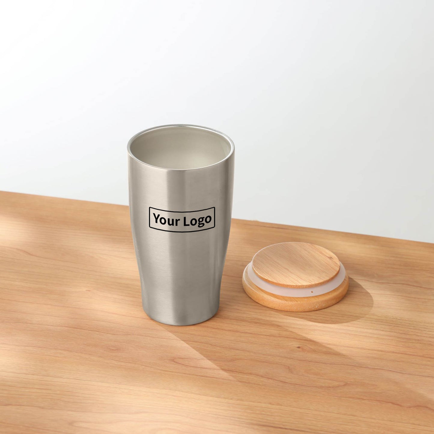 ウッドキャップ ステンレスタンブラー350ml