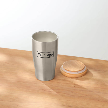 ウッドキャップ ステンレスタンブラー350ml