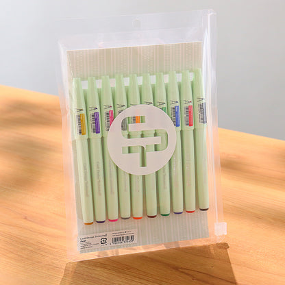 Craft Design Technology 筆タッチサインペン10本セット