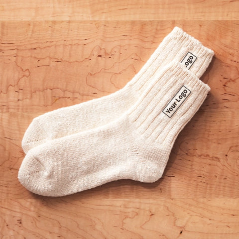 RE LOOP SLUB MIX リブクルーソックス