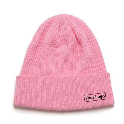 newhattan Baseball Plane Knit Hat -cotton-