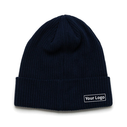 newhattan Baseball Plane Knit Hat -cotton-