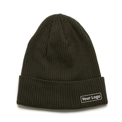 newhattan Baseball Plane Knit Hat -cotton-