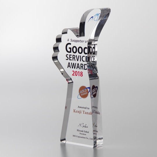 Acrylic Trophy of Thickness 25mm GOOD