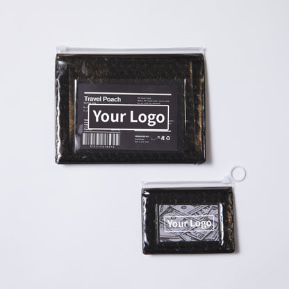 BUBBLE FRAME Travel Pouch SET