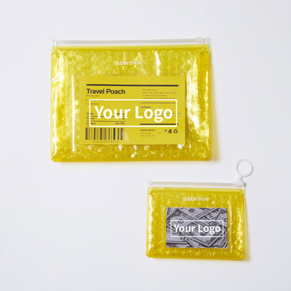 BUBBLE FRAME Travel Pouch SET