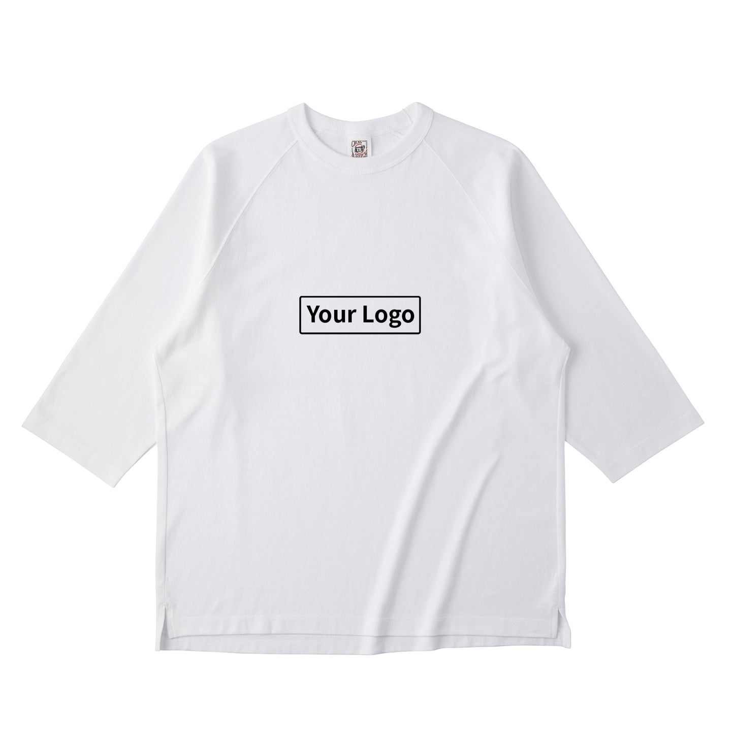 CROSS & STITCH オープンエンド リラックスフィット ラグランTシャツ