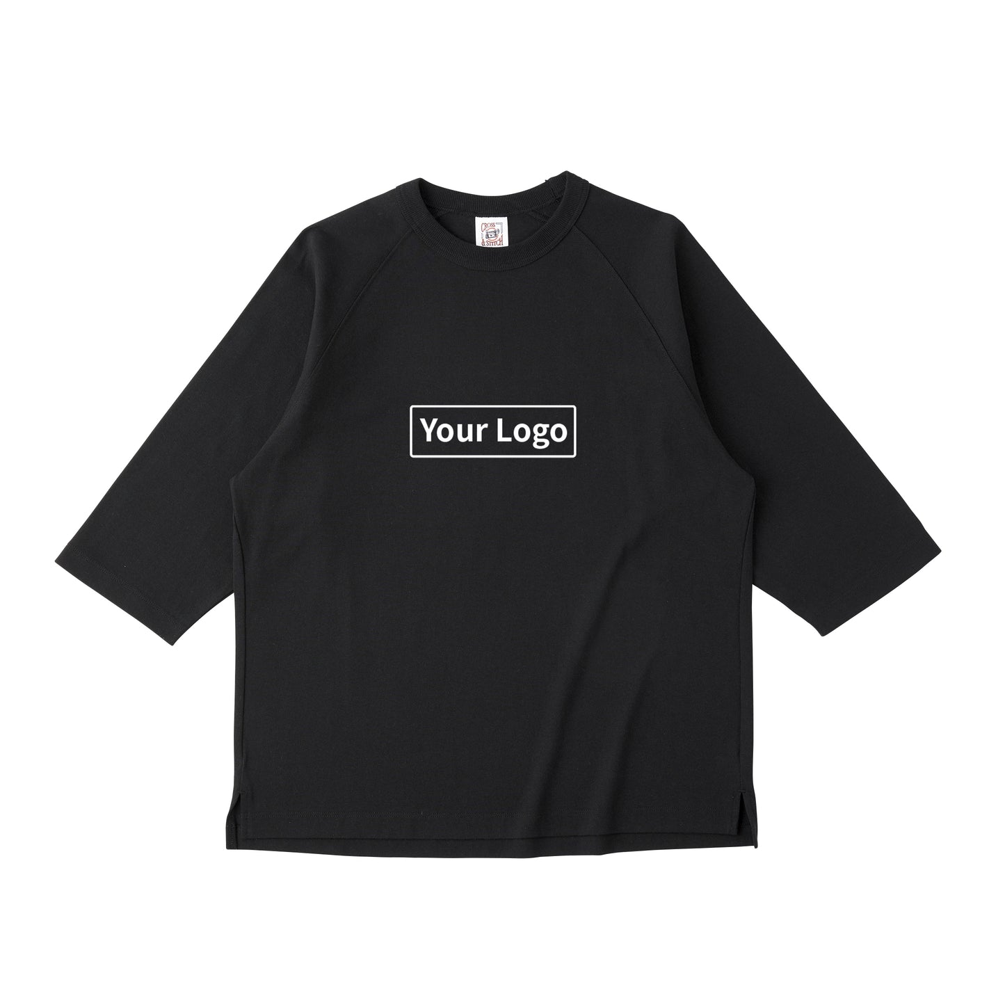 CROSS & STITCH オープンエンド リラックスフィット ラグランTシャツ