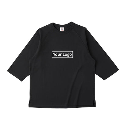 CROSS & STITCH オープンエンド リラックスフィット ラグランTシャツ