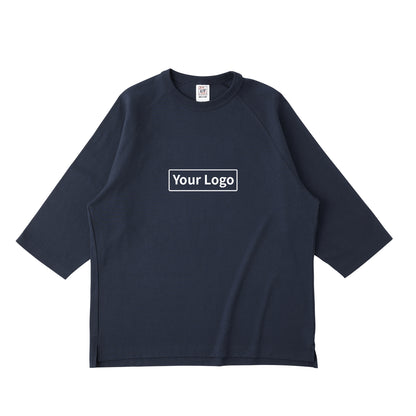 CROSS & STITCH オープンエンド リラックスフィット ラグランTシャツ