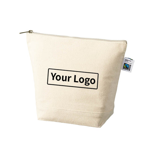 フェアトレードコットンキャンバスデイリーポーチ（M）