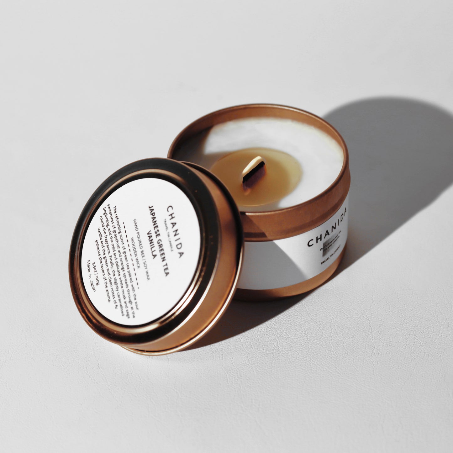 CHANIDA Travel Tin Candle