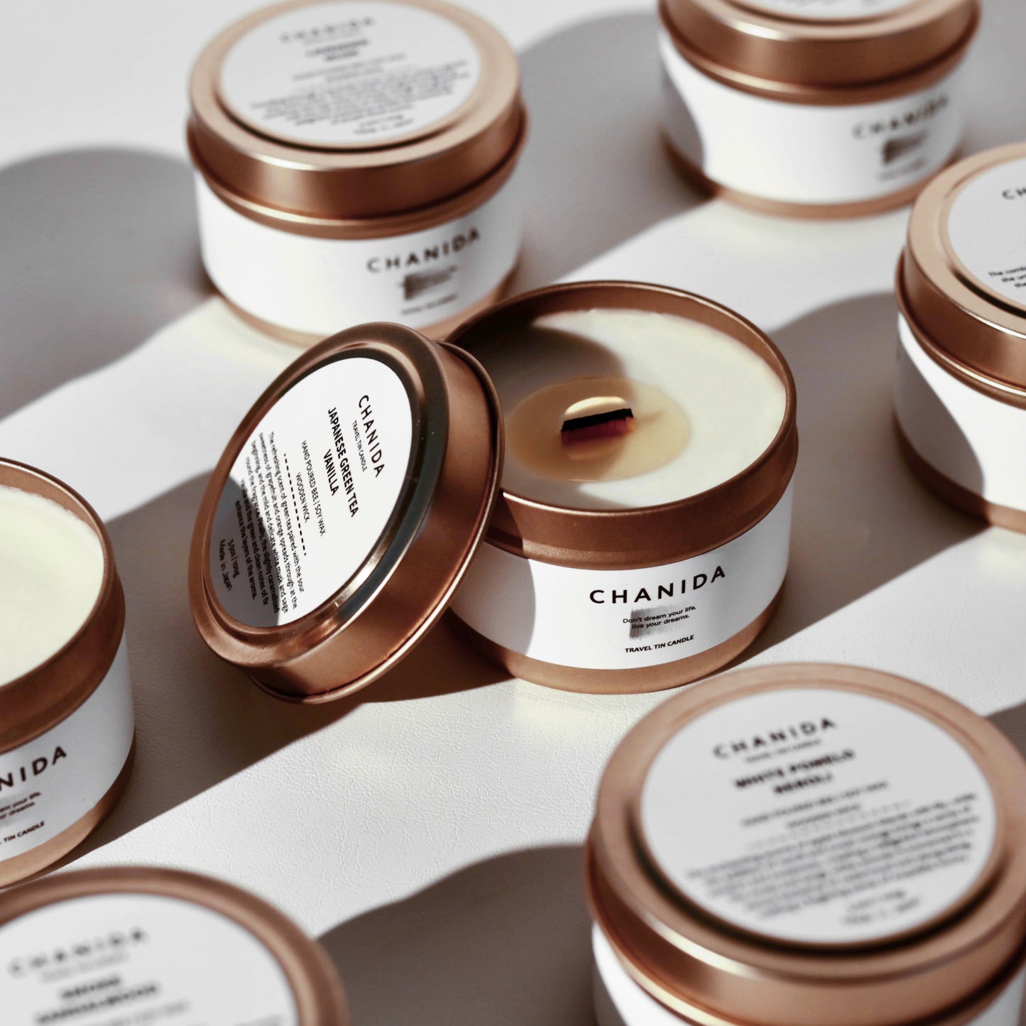 CHANIDA Travel Tin Candle