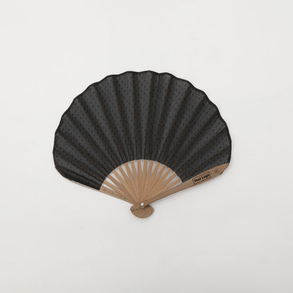 ヴェール素材のふわり扇子
