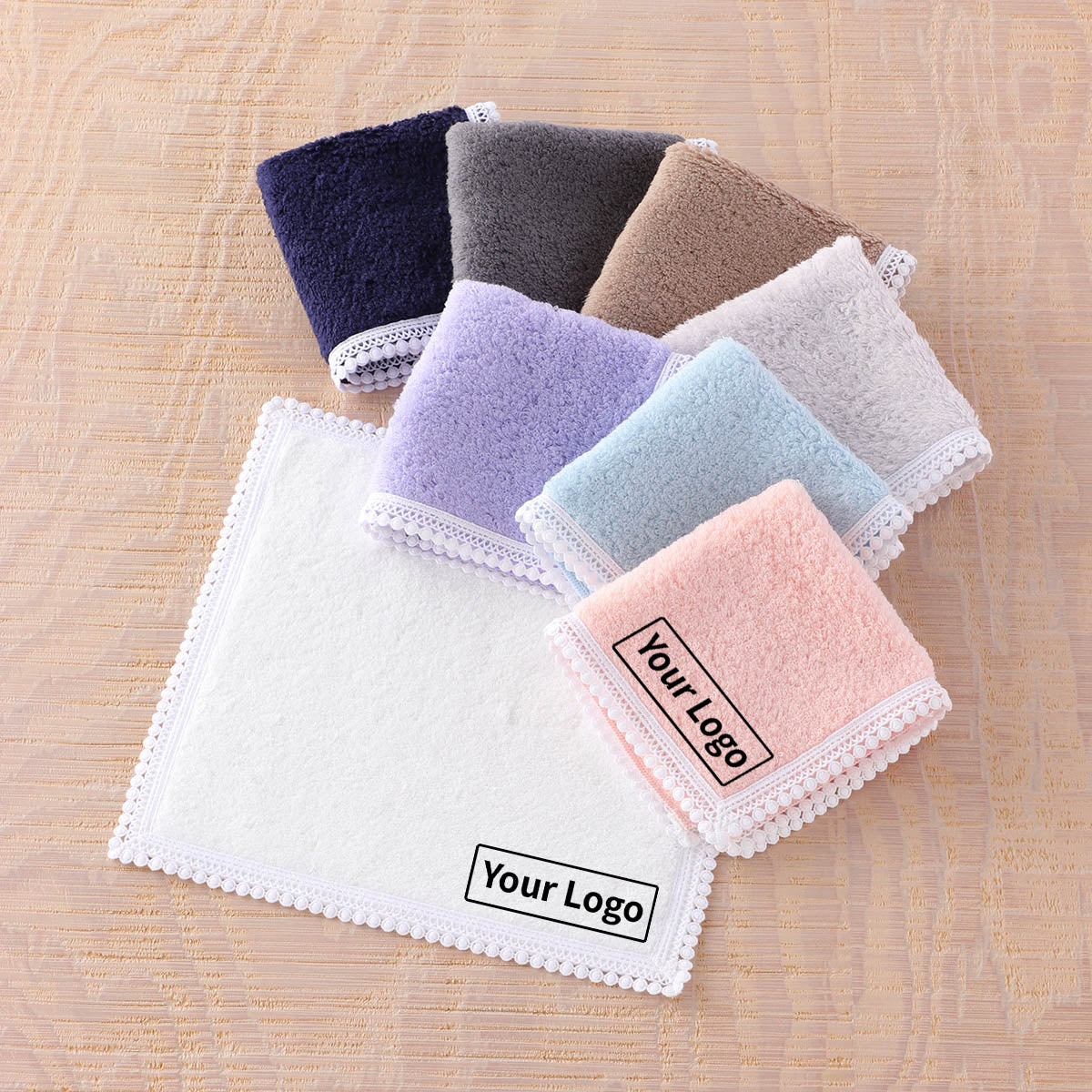 しあわせタオル　タオルハンカチ