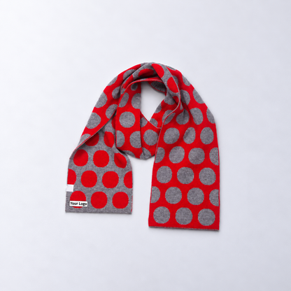 OTA KNIT チクチクしないマフラー dot