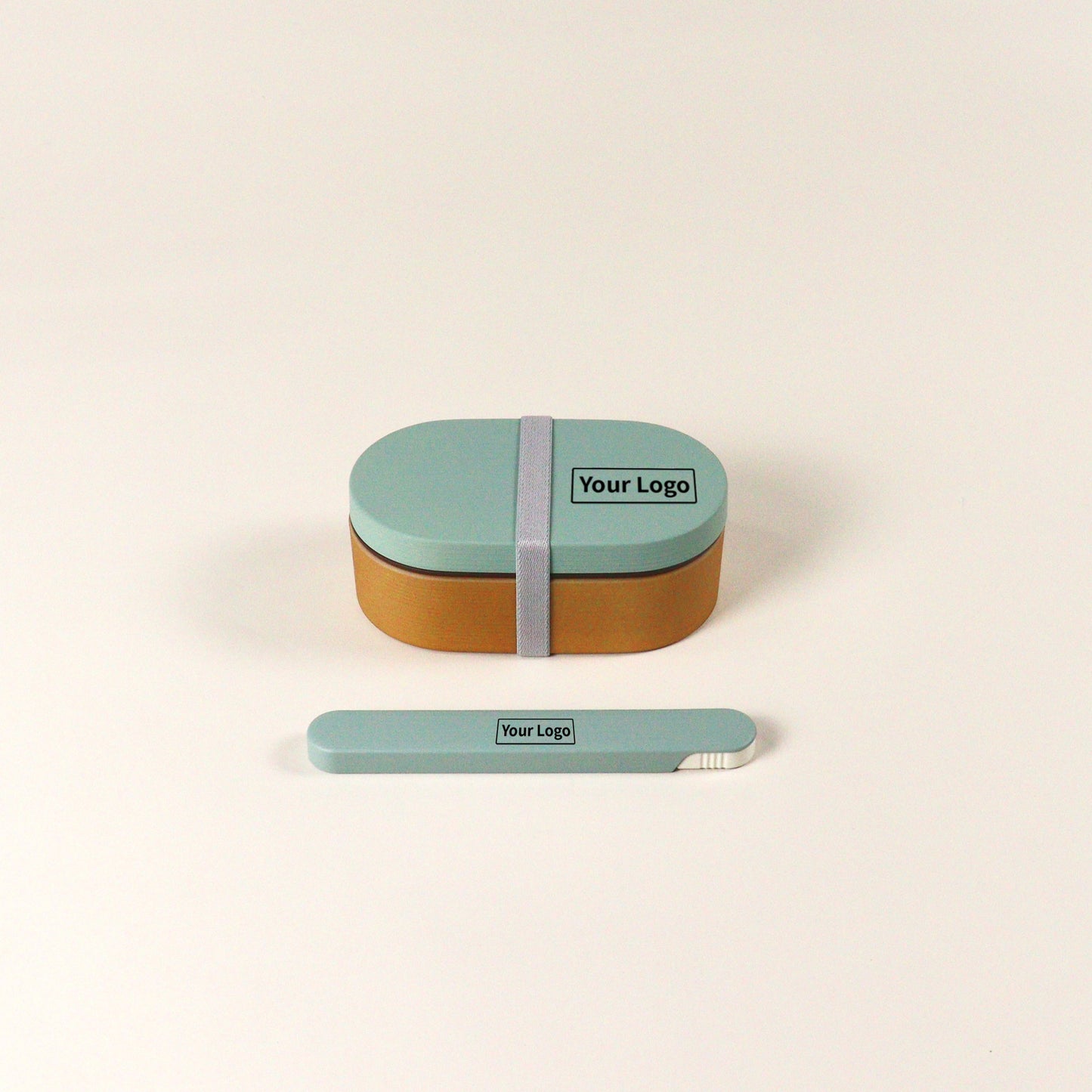 お米がくっつきにくい弁当箱 木目小判弁当