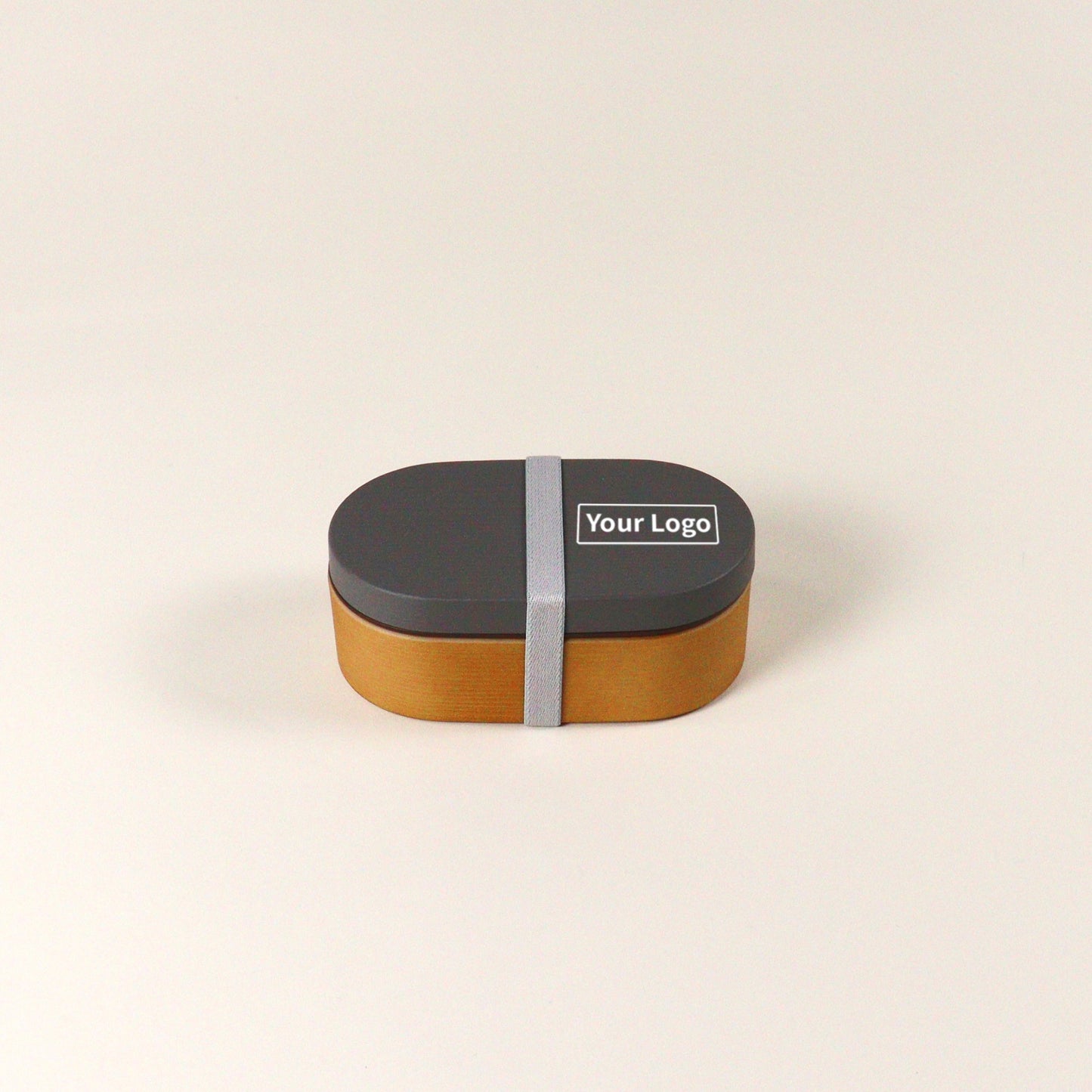 お米がくっつきにくい弁当箱 木目小判弁当