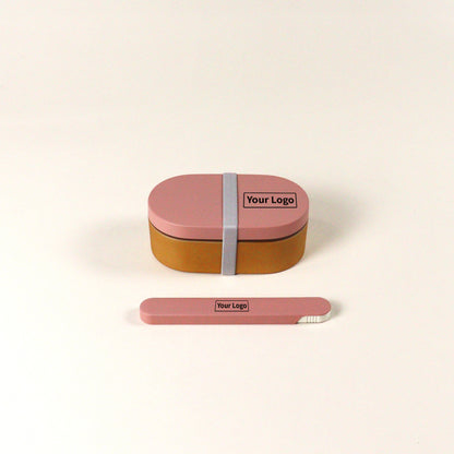 お米がくっつきにくい弁当箱 木目小判弁当