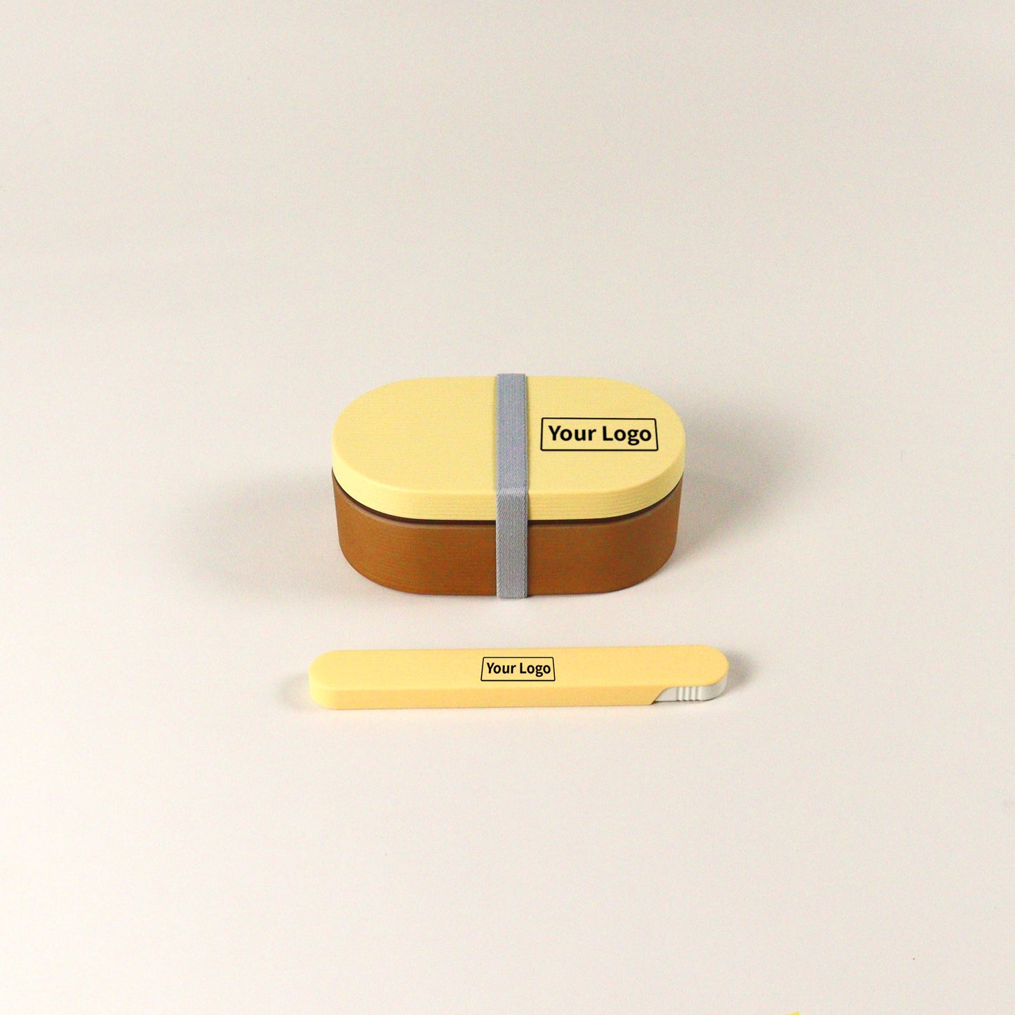 お米がくっつきにくい弁当箱 木目小判弁当