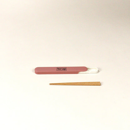 お米がくっつきにくい弁当箱 木目箸箱セット